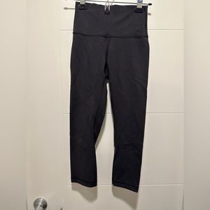 Lululemon wunder under crop 21”